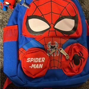 Spiderman Kids Backpack - Red and Blue Adventure
